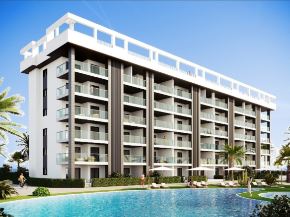 Un residencial privado Edén Beach La Mata