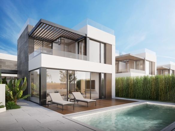 New minimalist design villas with private pool