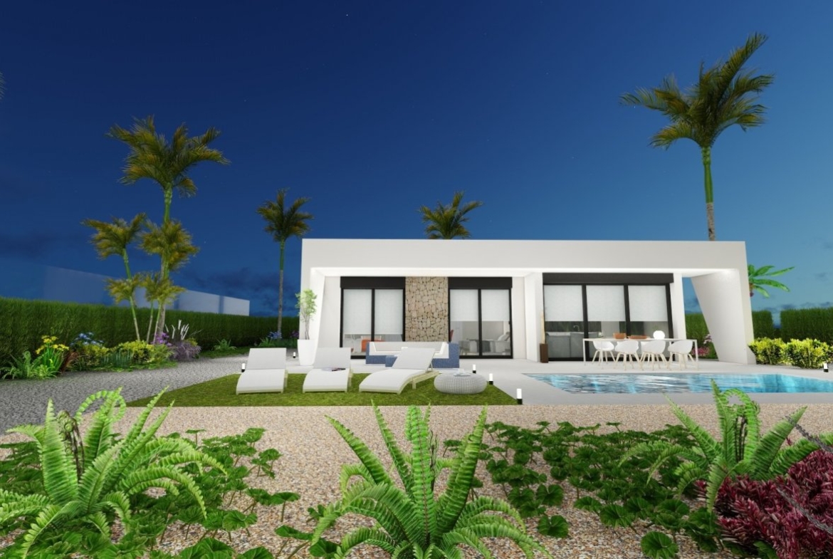 MODERN VILLAS IN CALASPARRA WITH PRIVATE POOL !!!