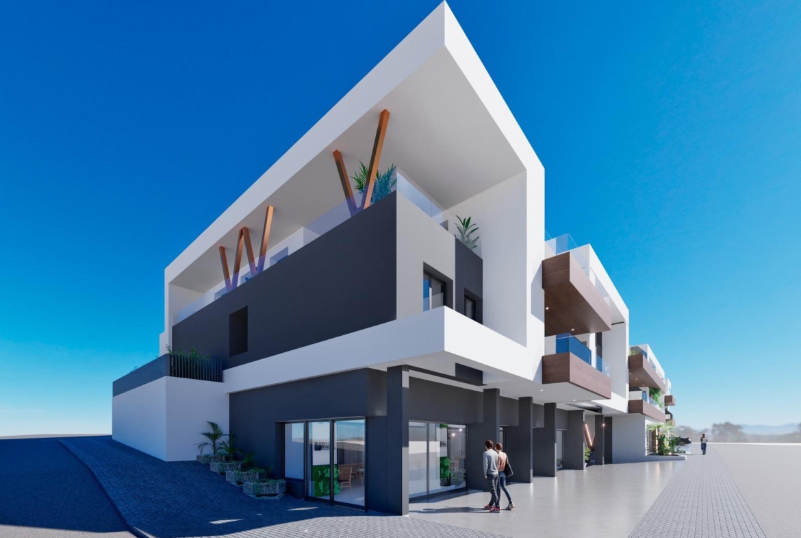 OBRA NUEVA EN BENIJOFAR. RESIDENCIAL PRIVADA. 2 DORMITORIOS. 2 BAÑOS. AMPLIA TERRAZA.
