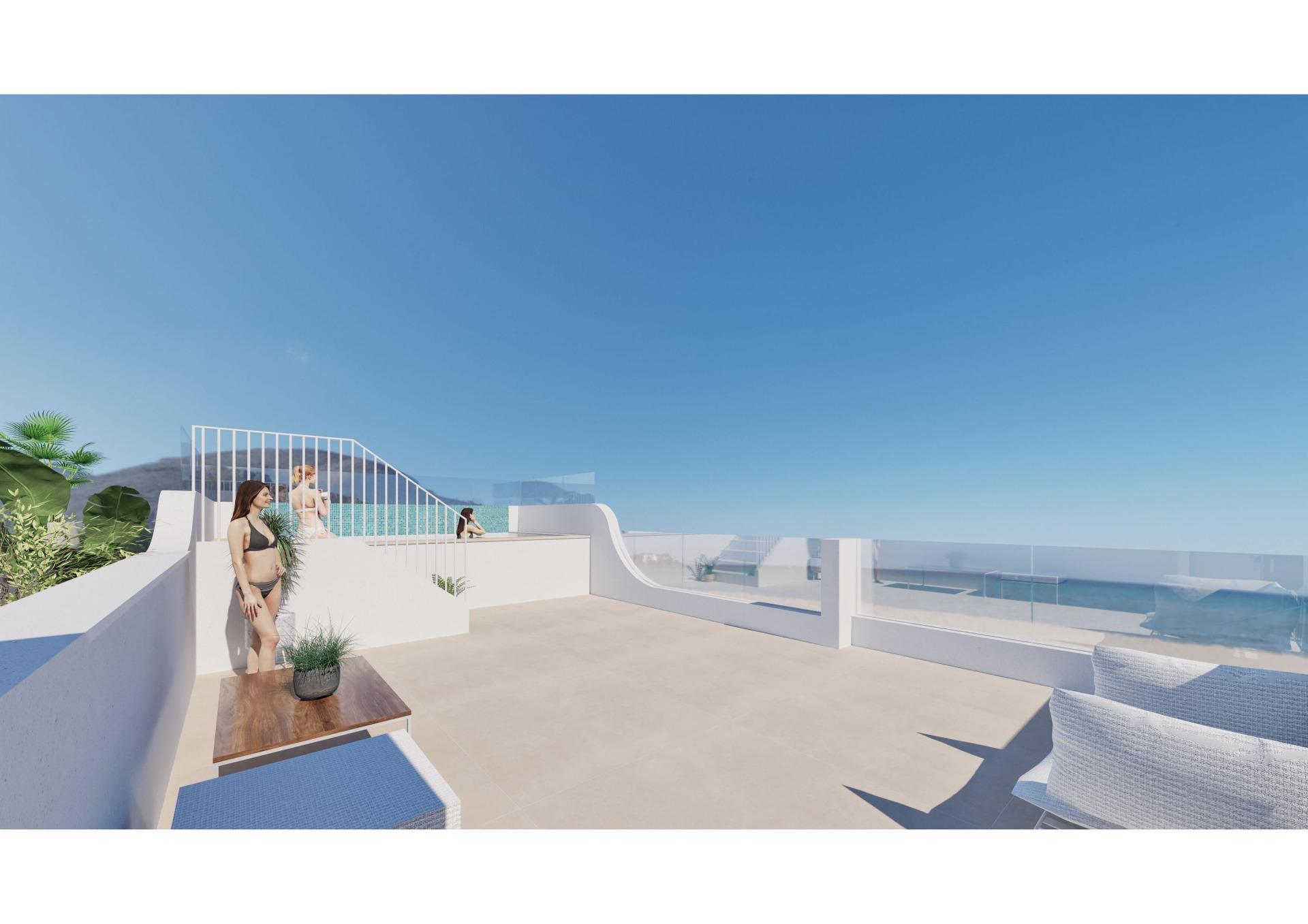 Exclusieve Bungalow in El Mojón, Pilar de la Horadada Op slechts 100 meter van het strand