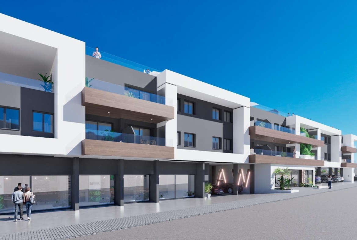 OBRA NUEVA EN BENIJOFAR. RESIDENCIAL PRIVADA. 2 DORMITORIOS. 2 BAÑOS. AMPLIA TERRAZA.