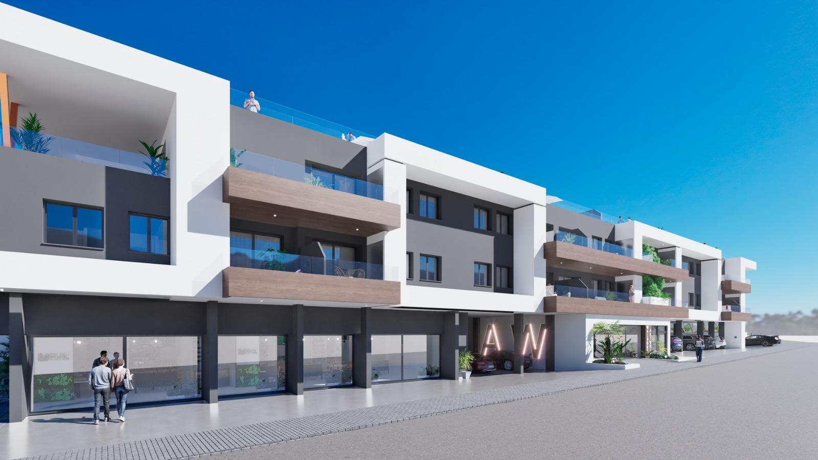 OBRA NUEVA EN BENIJOFAR. RESIDENCIAL PRIVADA. 2 DORMITORIOS. 2 BAÑOS. AMPLIA TERRAZA.