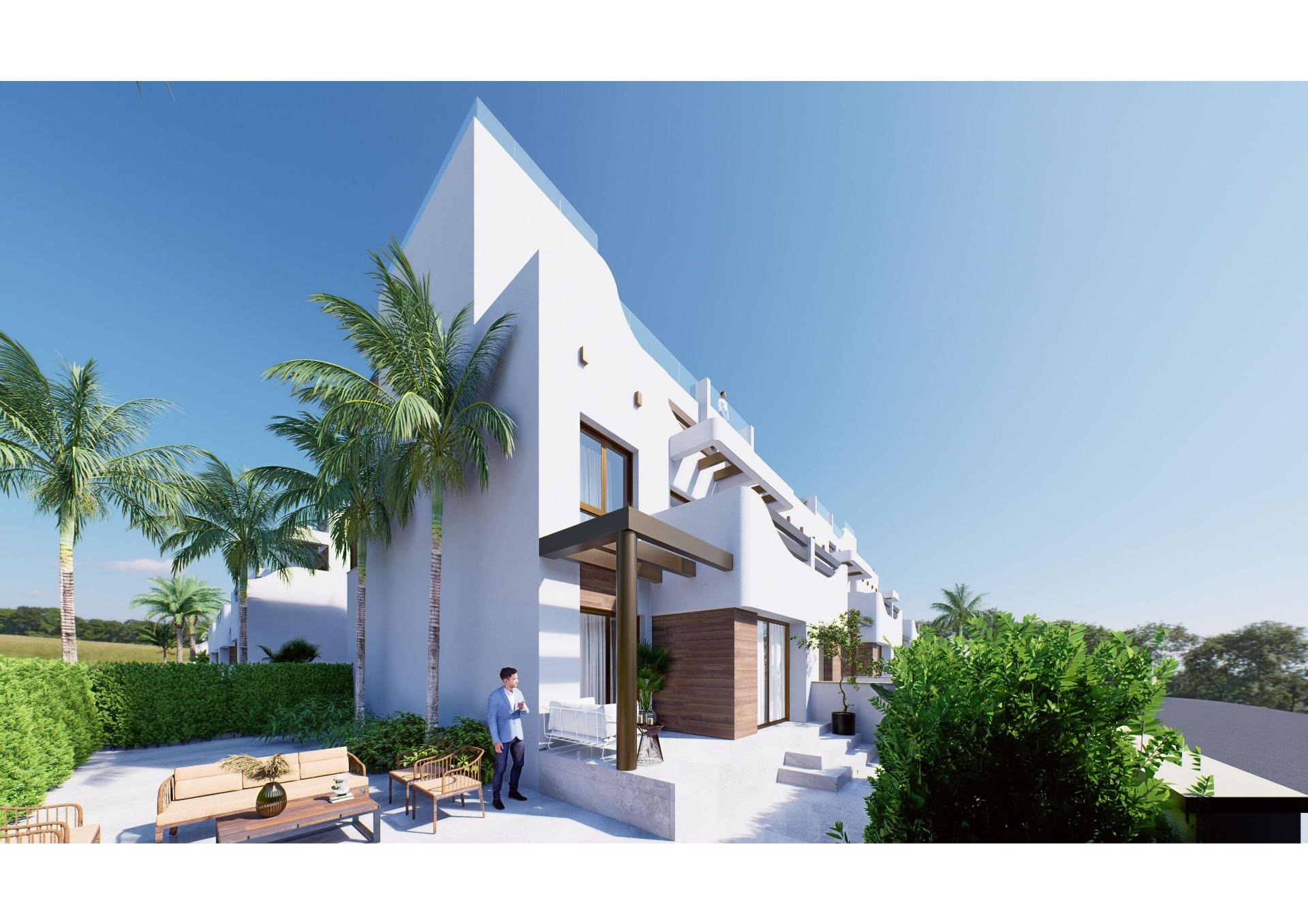 Exclusieve Bungalow in El Mojón, Pilar de la Horadada Op slechts 100 meter van het strand