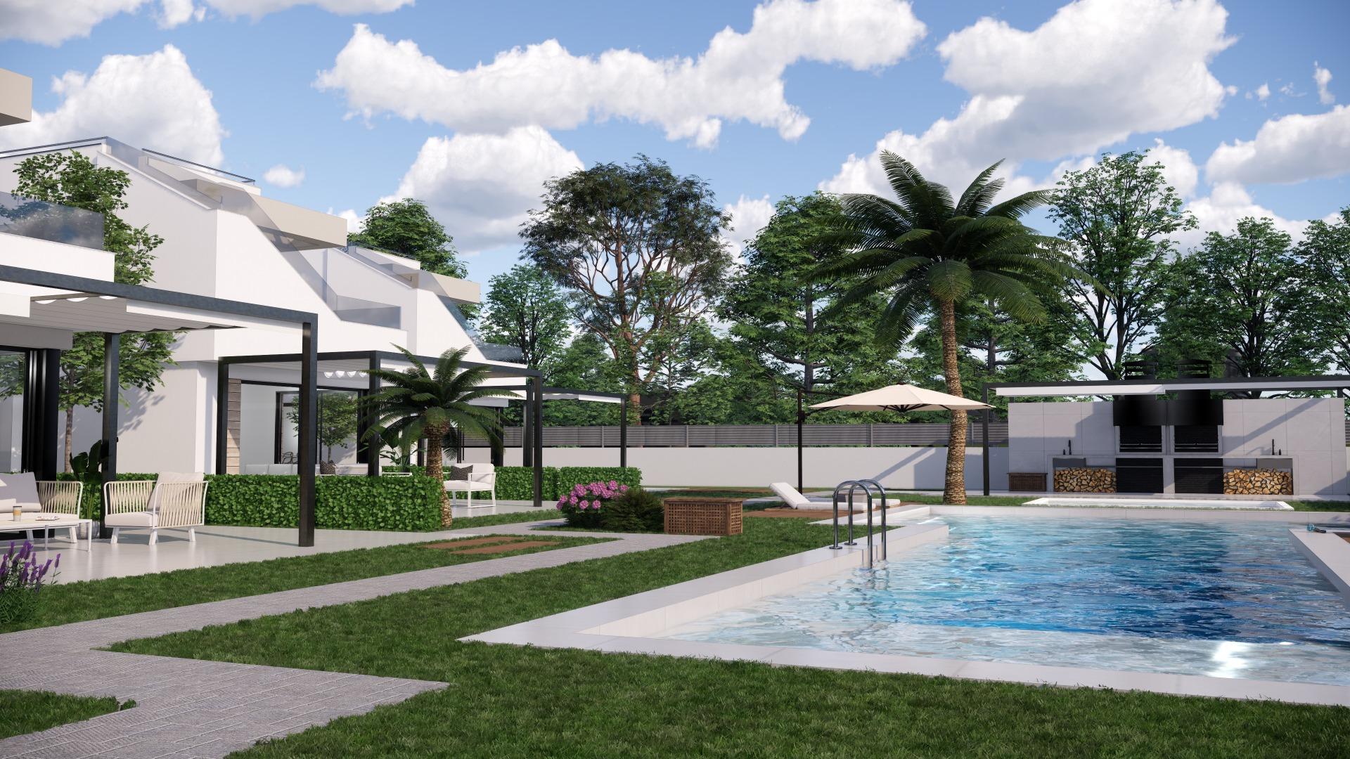 Espectaculair villa con acceso PMR y piscina propia en zona céntrica