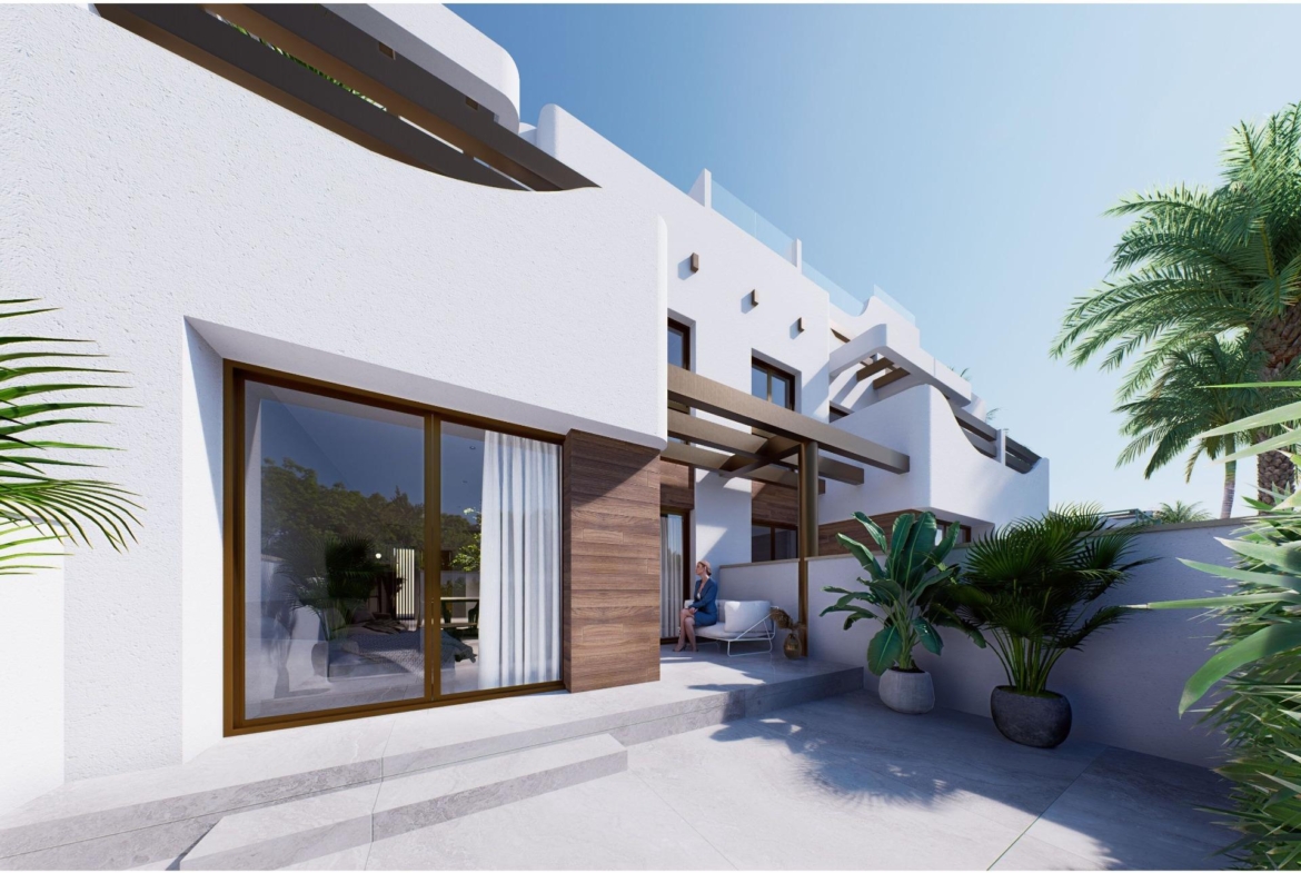 Exclusieve Bungalow in El Mojón, Pilar de la Horadada Op slechts 100 meter van het strand