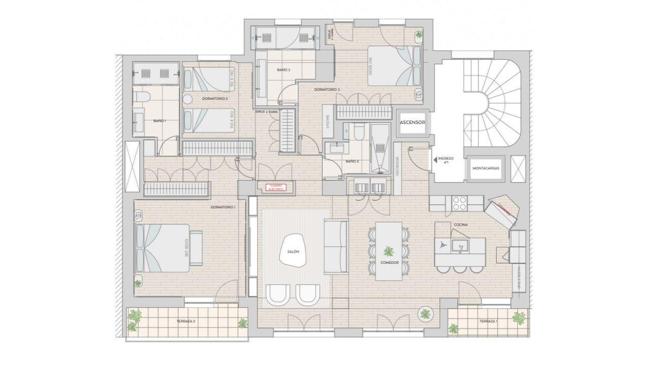 Luxury renovated apartment in the prime area of Lista – Salamanca District