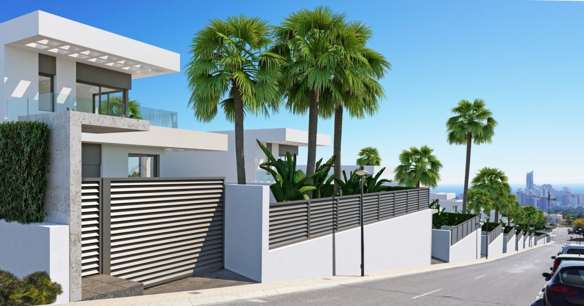 1-15 Villa op een unieke locatie met uitzicht op zee in Finestrat