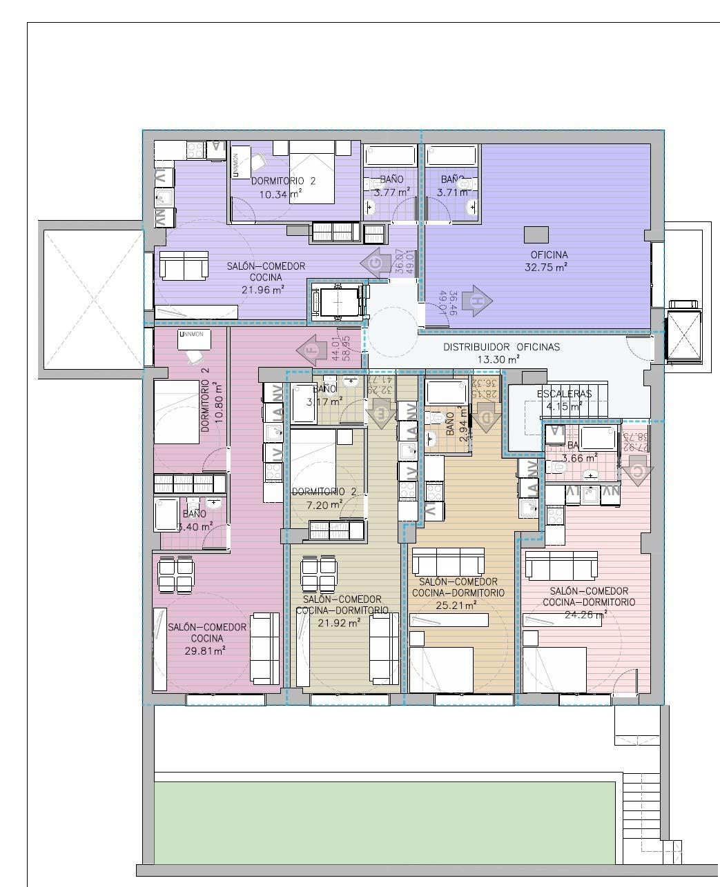 1-17-67 VOLLEDIG GERENOVEERDE LOFT TE KOOP IN NUEVA ESPAÑA