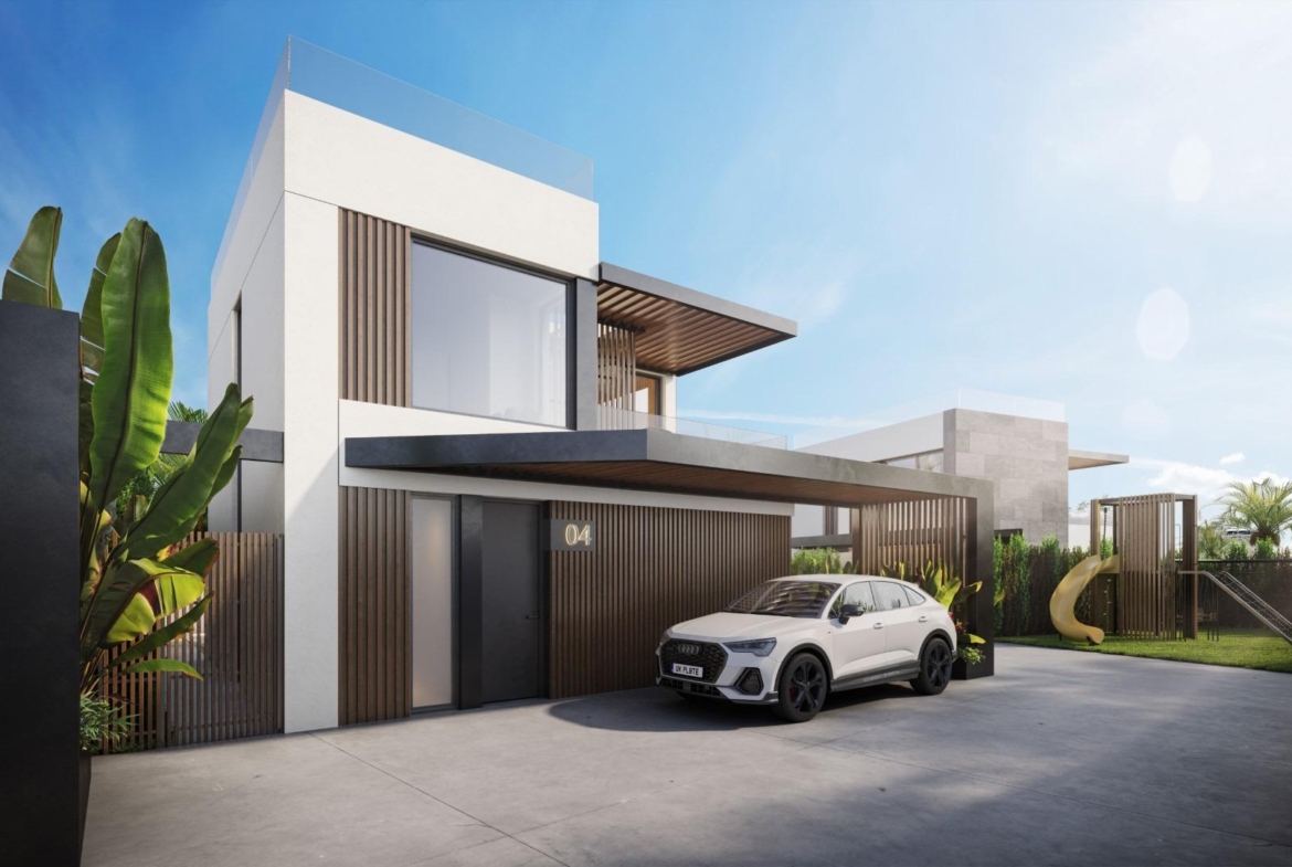New minimalist design villas with private pool