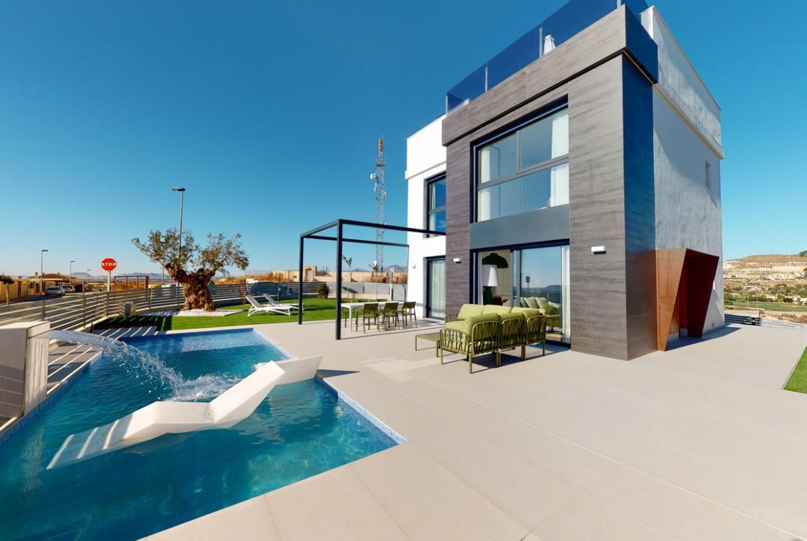 Ontwikkeling van onafhankelijke nieuwe bouwvilla’s, met privé zwembad en moderne afwerkingen.