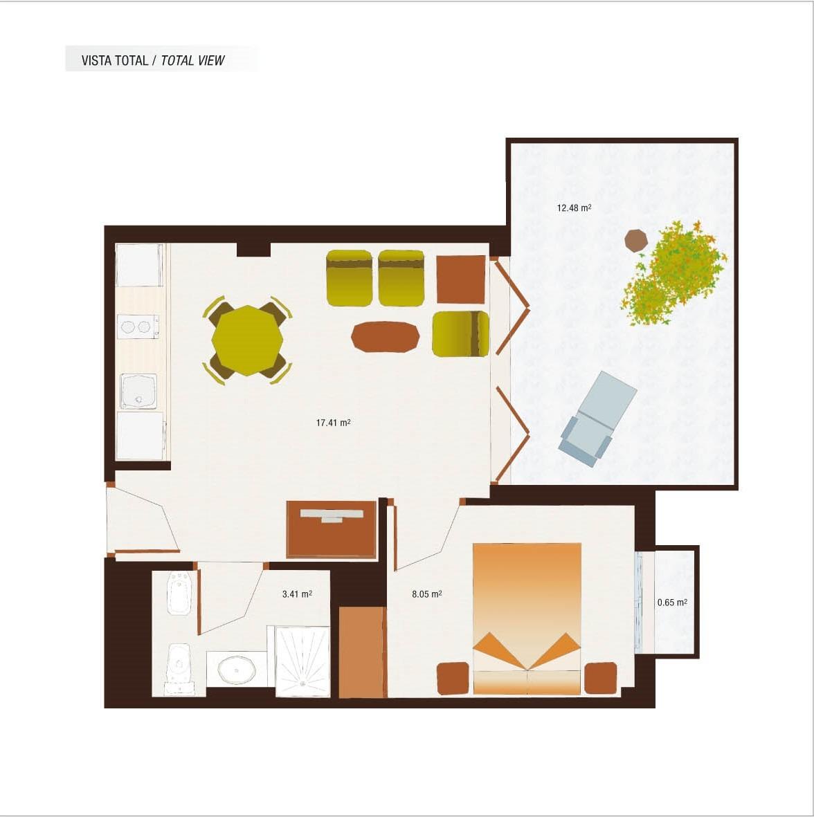 Apartment in Spa Valley II, Archena
