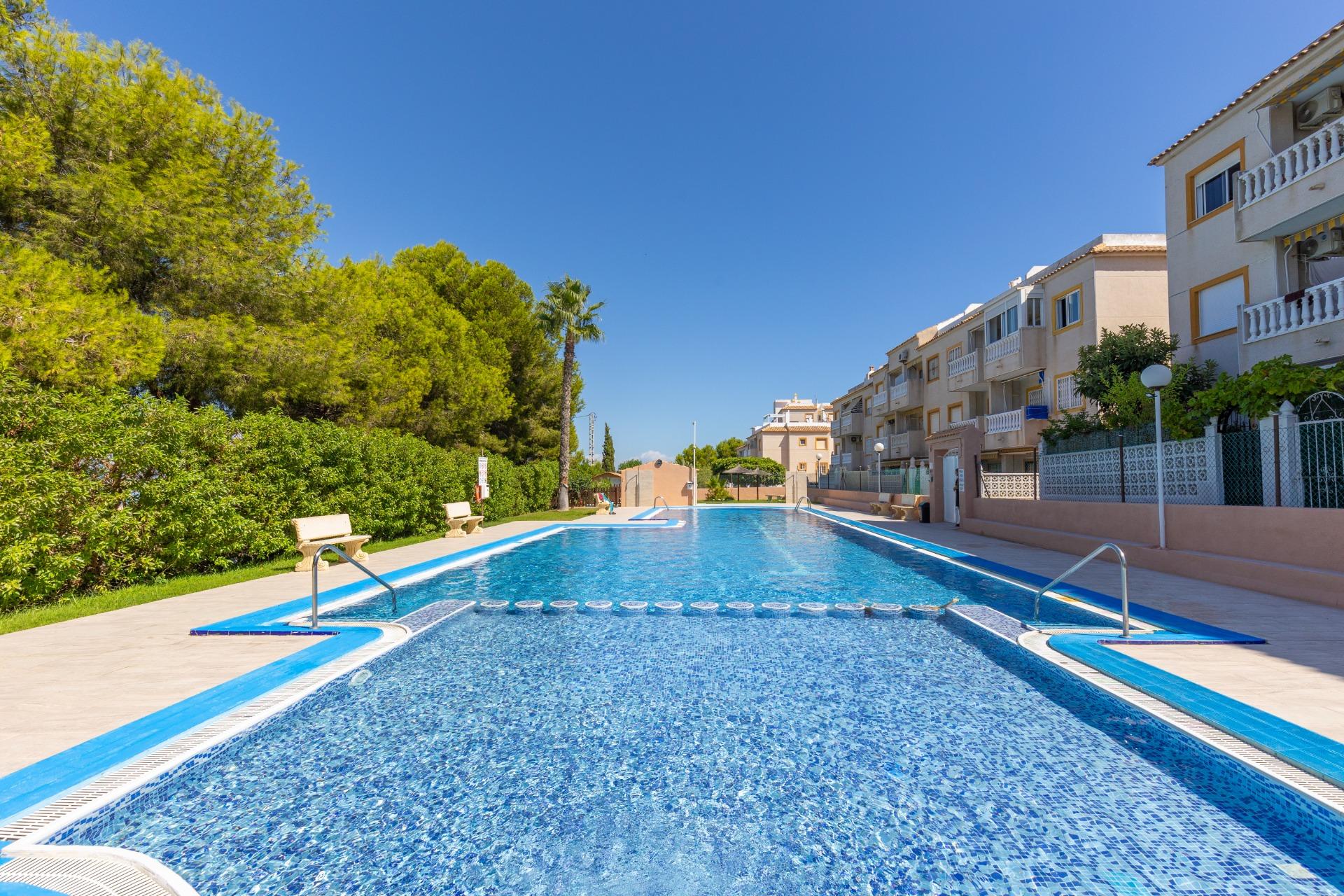 Cozy two houses together with sea views in Torrevieja