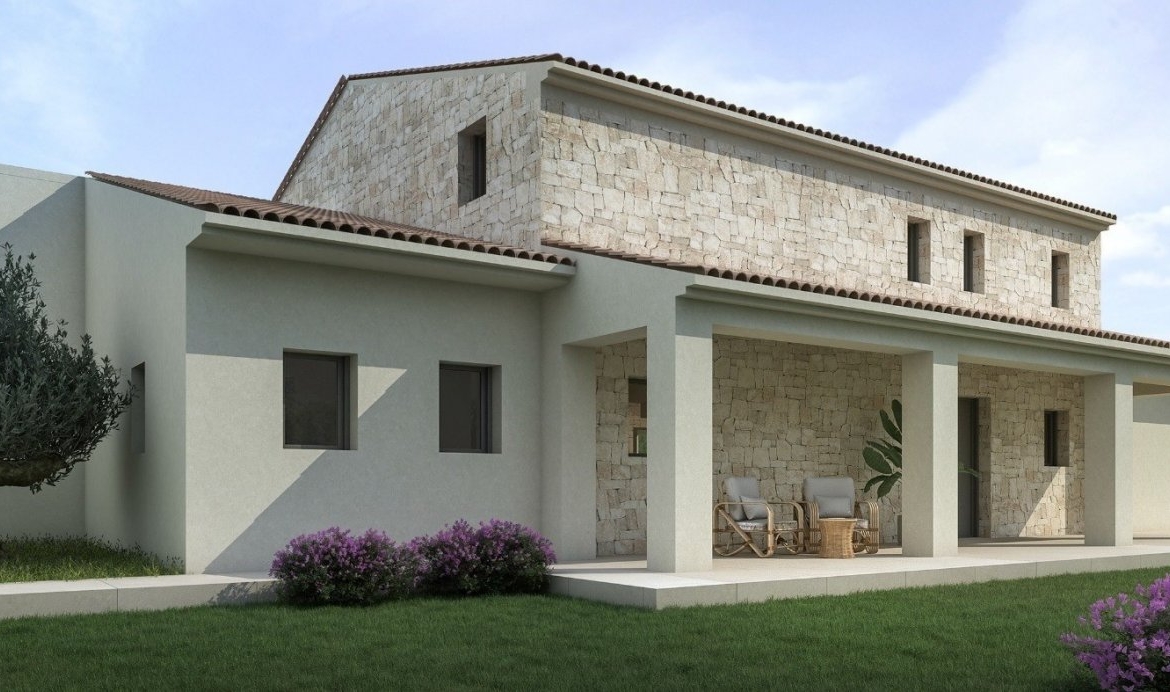 NIEUWE BUILD VILLA IN MORAIRA MET DE ZEEZICHTEN