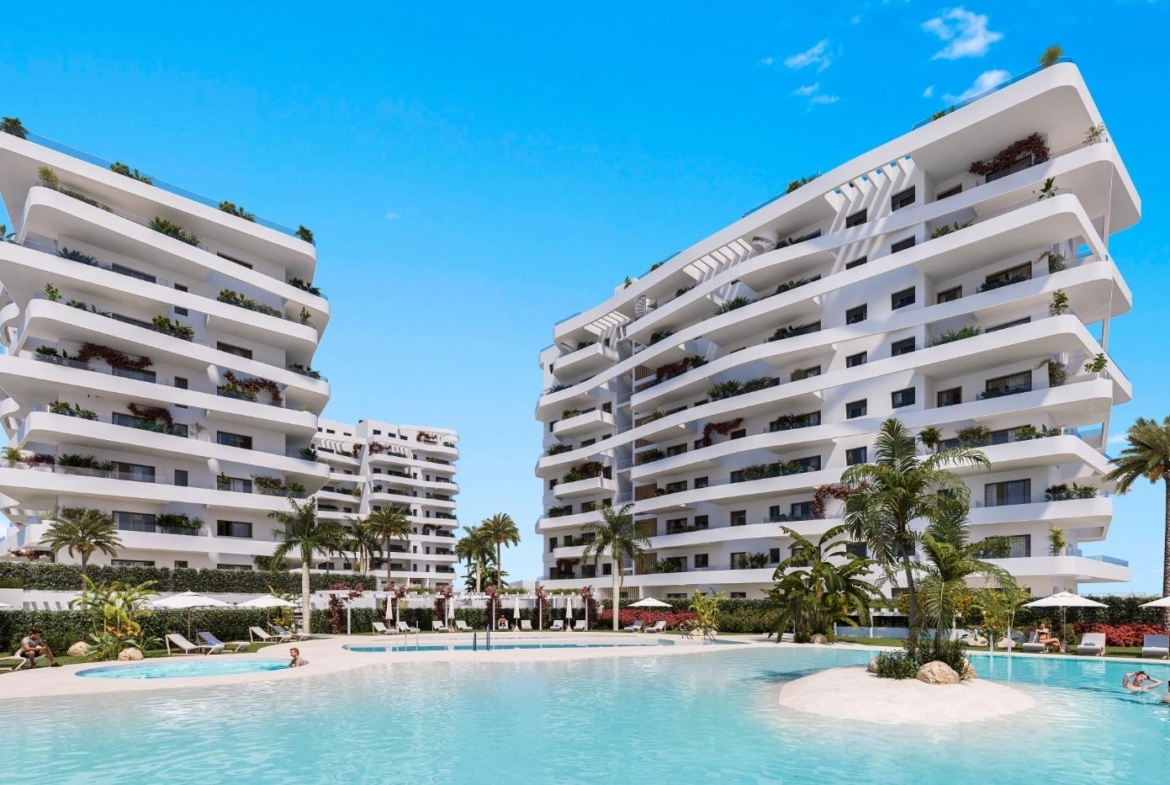 Luxury residential complex with sea views 🌴