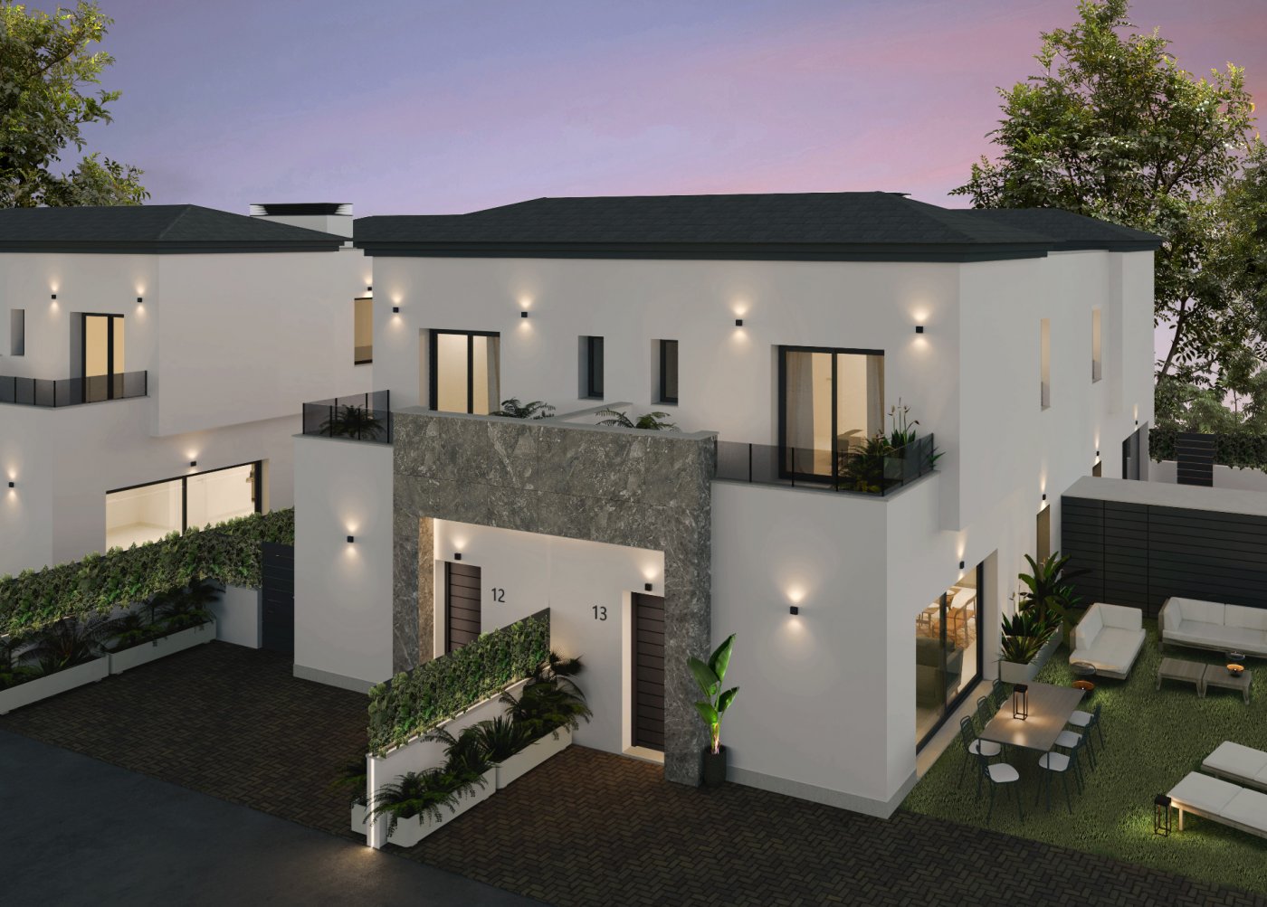 3 SLAAPKAMER BUNGALOWS IN EXCLUSIVE RESIDENTIËLE IN GRAN ALACANT!