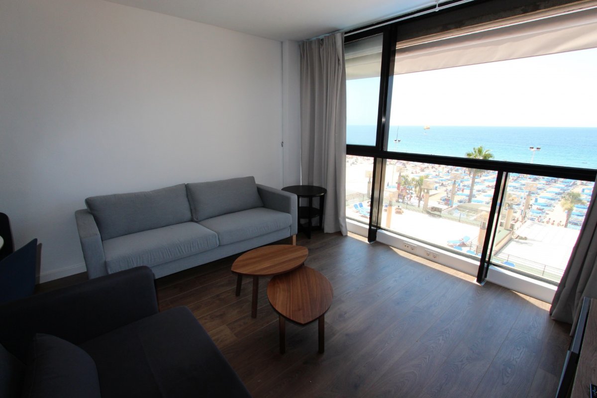 1-5 Apartment in first line of the Levante beach in Benidorm