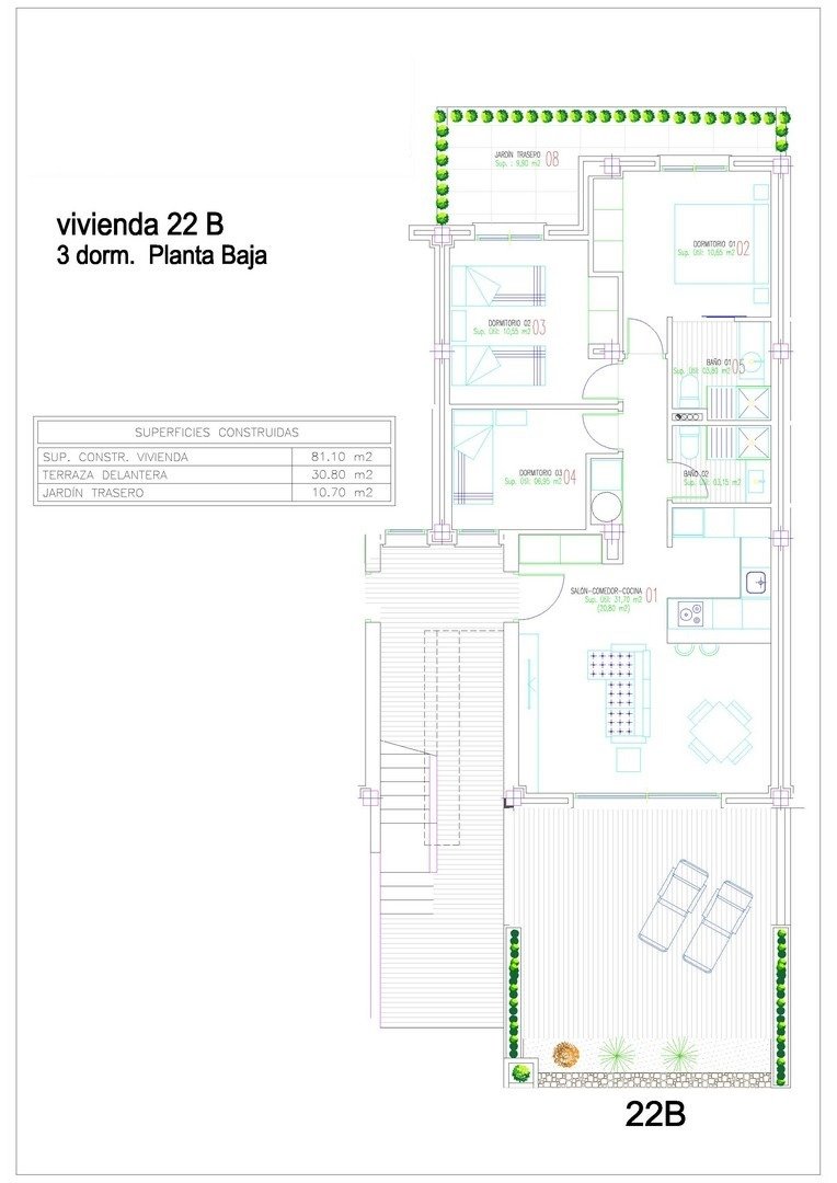 Nieuw wooncomplex op Los Balcones(Torrevieja)
