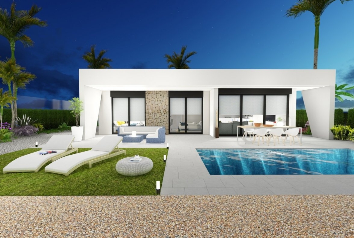 MODERN VILLAS IN CALASPARRA WITH PRIVATE POOL !!!