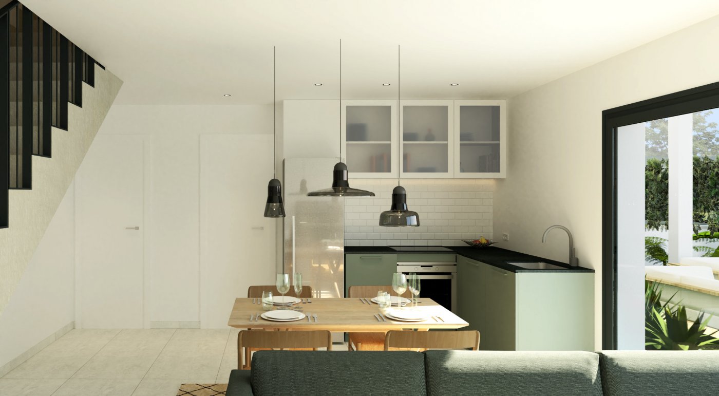 3 SLAAPKAMER BUNGALOWS IN EXCLUSIVE RESIDENTIËLE IN GRAN ALACANT!