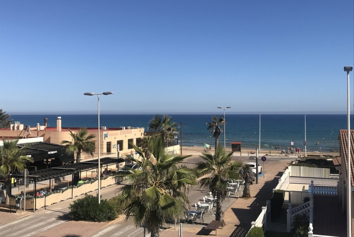60 m FROM THE BEACH AND WITH SEA VIEWS !!!