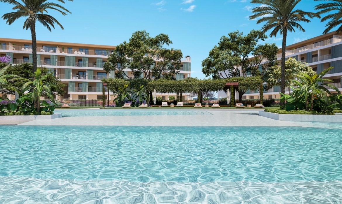 Viviendas de obra nueva con piscina junto al puerto de Denia