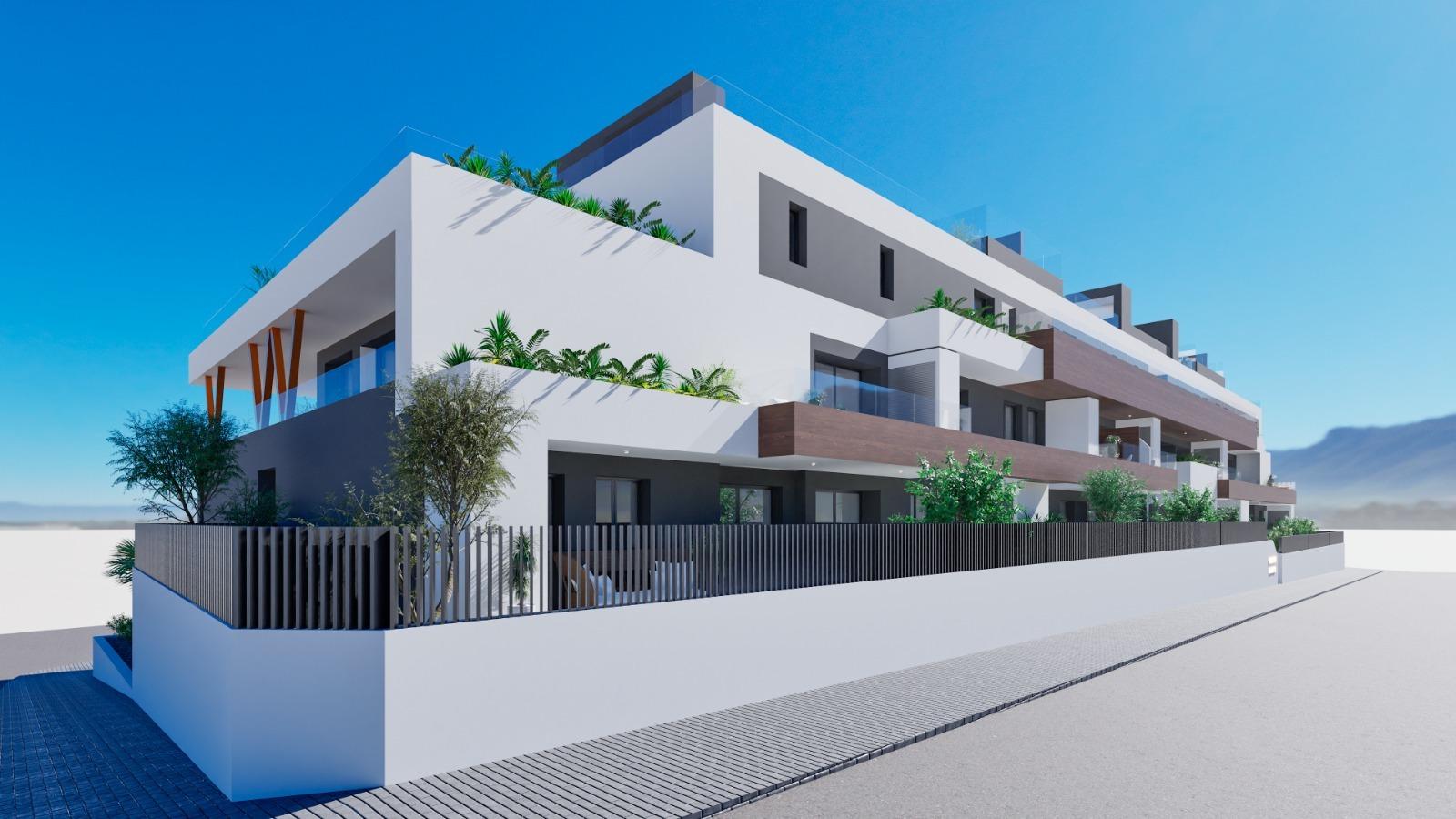 OBRA NUEVA EN BENIJOFAR. RESIDENCIAL PRIVADA. 2 DORMITORIOS. 2 BAÑOS. AMPLIA TERRAZA.