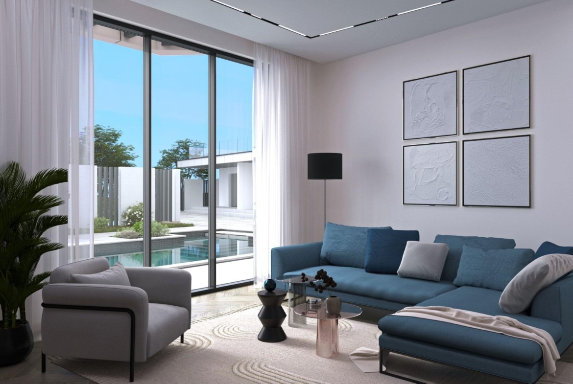 New minimalist design villas with private pool