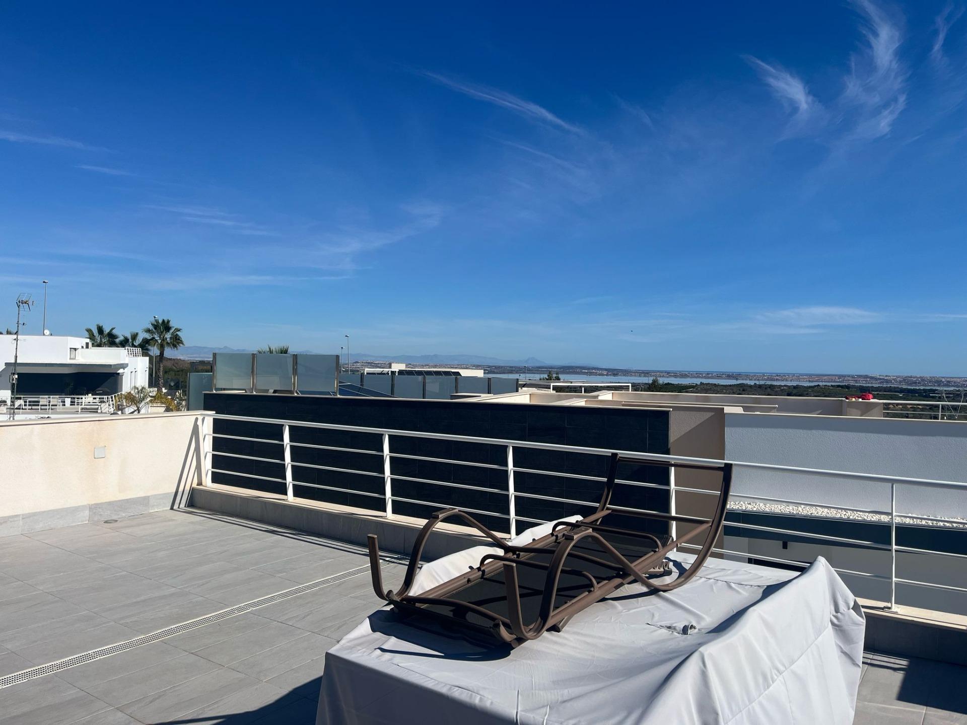 Superb House with Sea View and Private Pool in San Miguel de Salinas