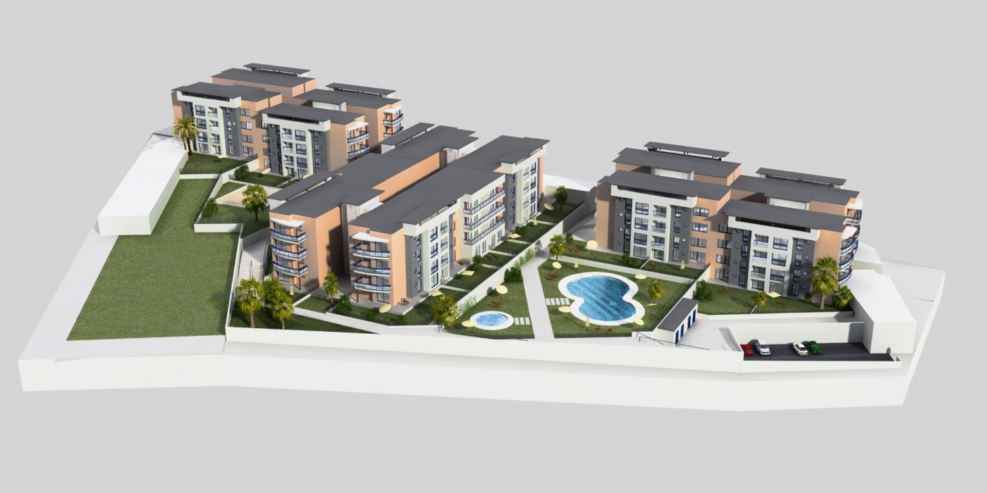 10-11-2 Apartamentos de nueva construcción cerca de Playa Paraiso.