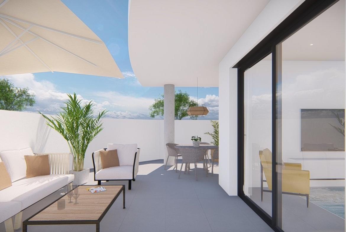 Apartamentos de nueva construcción cerca de Playa Paraiso.