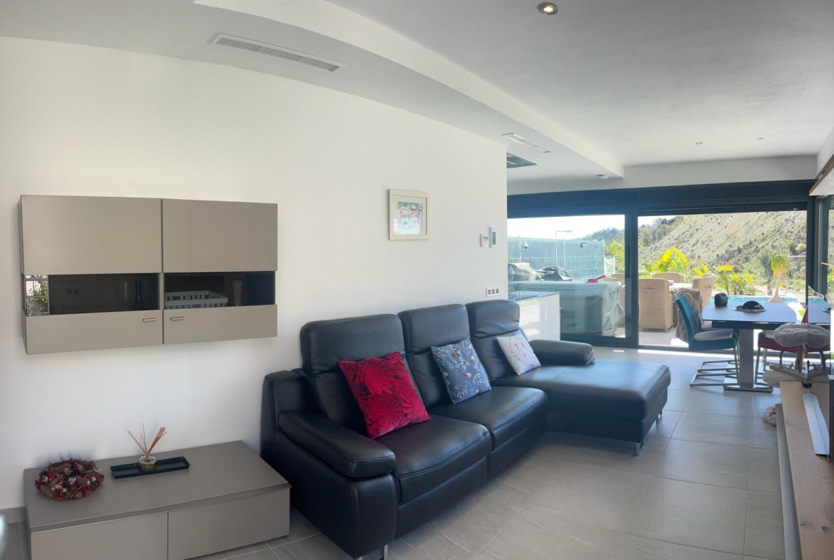 Superb House with Sea View and Private Pool in San Miguel de Salinas