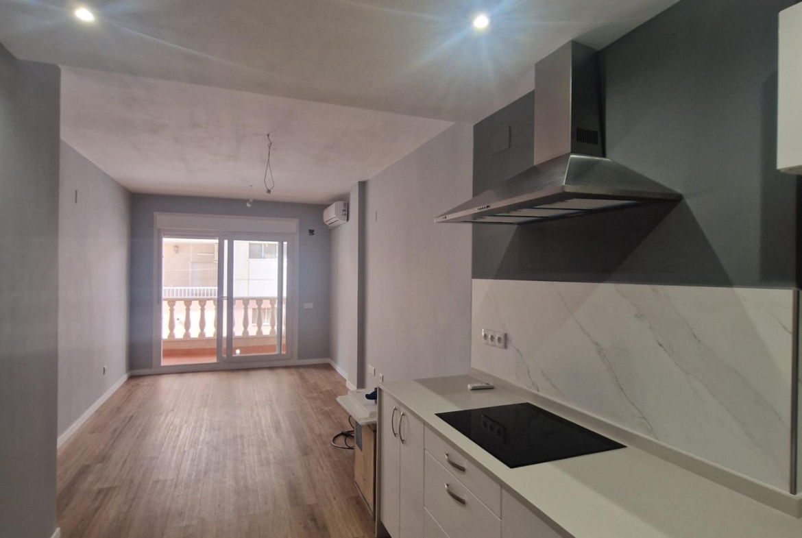 GRAN APARTAMENTO COMPLETAMENTE REFORMADO EN TORREVIEJA, 2 HAB, 2  BAÑOS