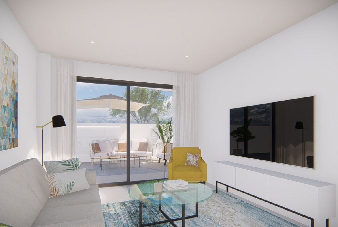 Apartamentos de nueva construcción cerca de Playa Paraiso.