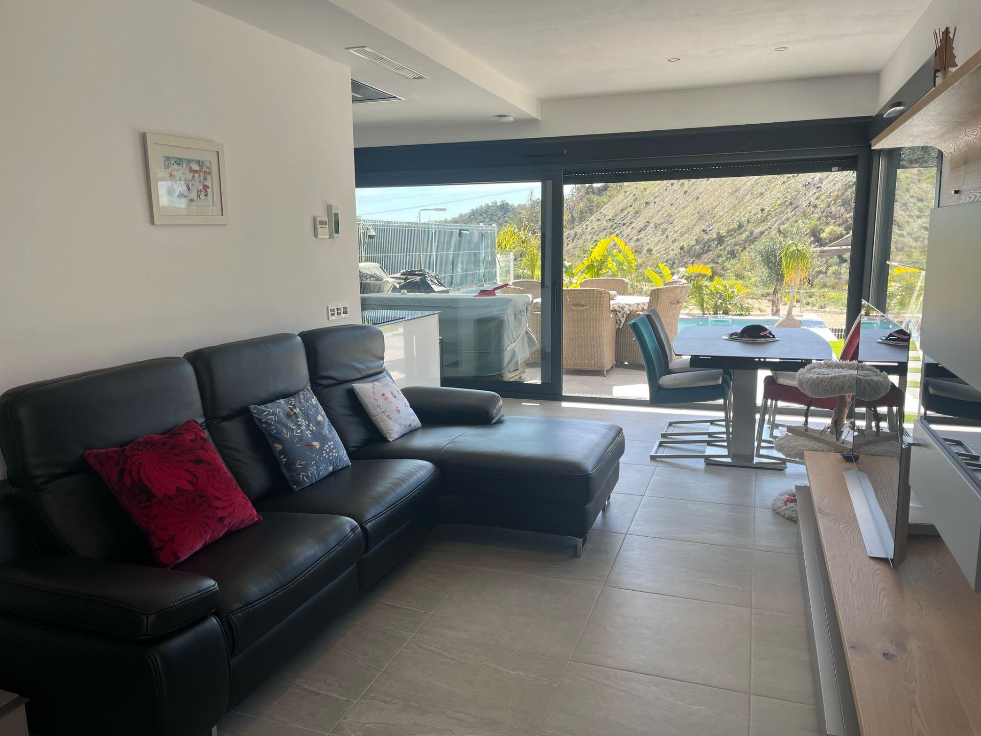Superb House with Sea View and Private Pool in San Miguel de Salinas