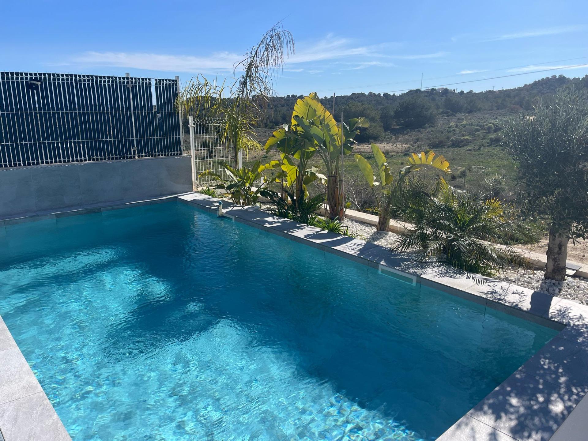 Superb House with Sea View and Private Pool in San Miguel de Salinas