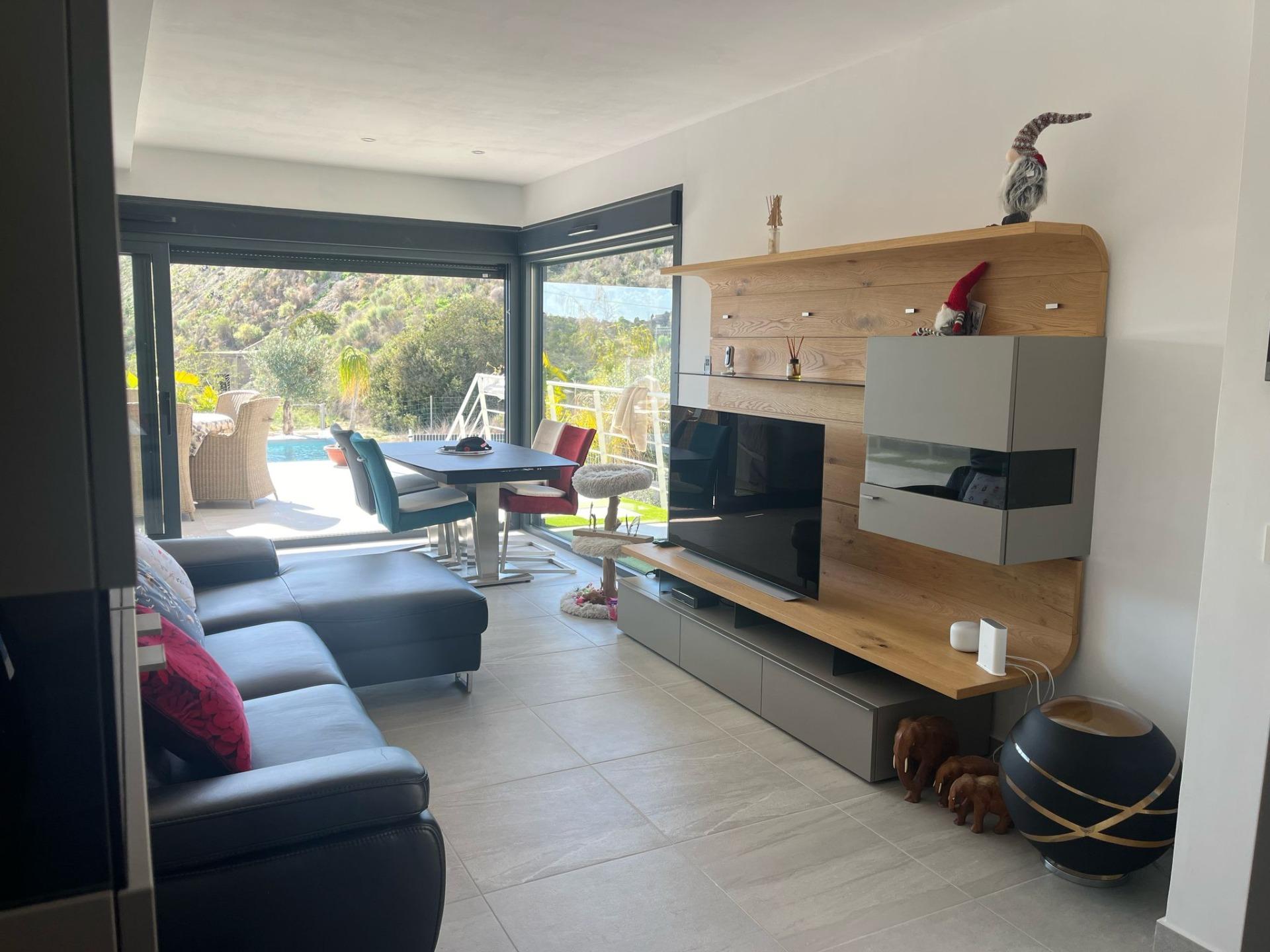 Superb House with Sea View and Private Pool in San Miguel de Salinas