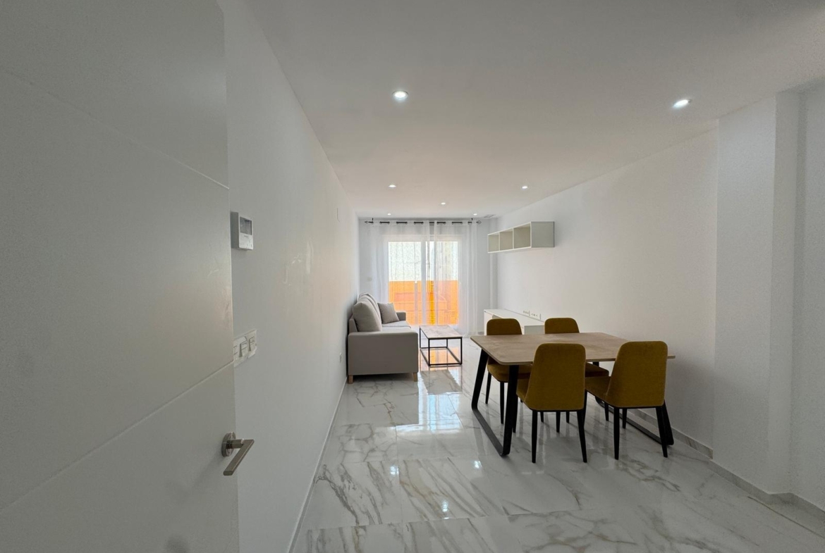 NEW BUILD APARTMENT “ALEGRIA 22” 2 BED. 2 BATHS. 85 M2. BBQ AREA AND SAUNA. BEACH 1000 METERS AWAY.