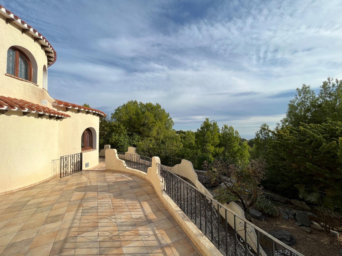 Luxe villa in mediterrane stijl in de Sierra de Altea