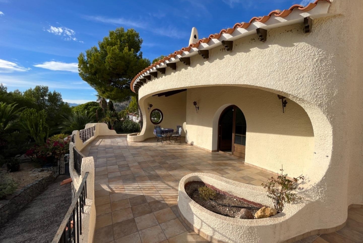 Luxe villa in mediterrane stijl in de Sierra de Altea