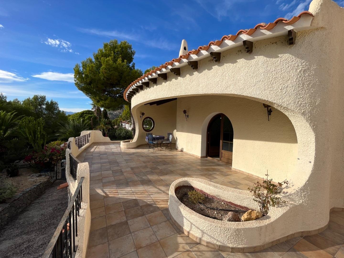 Luxe villa in mediterrane stijl in de Sierra de Altea