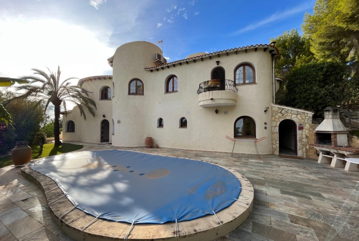 Luxe villa in mediterrane stijl in de Sierra de Altea