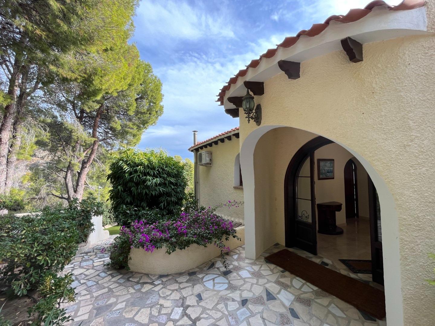 Luxe villa in mediterrane stijl in de Sierra de Altea