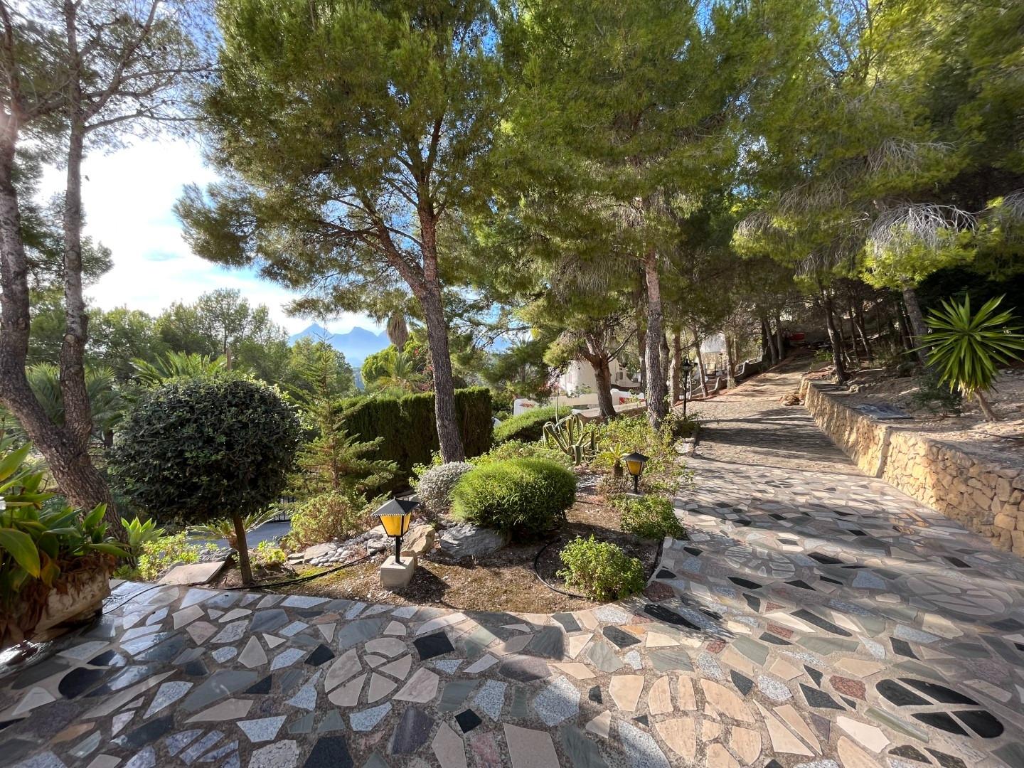 Luxe villa in mediterrane stijl in de Sierra de Altea