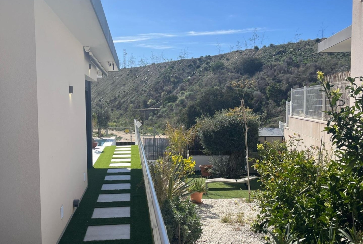 Superb House with Sea View and Private Pool in San Miguel de Salinas