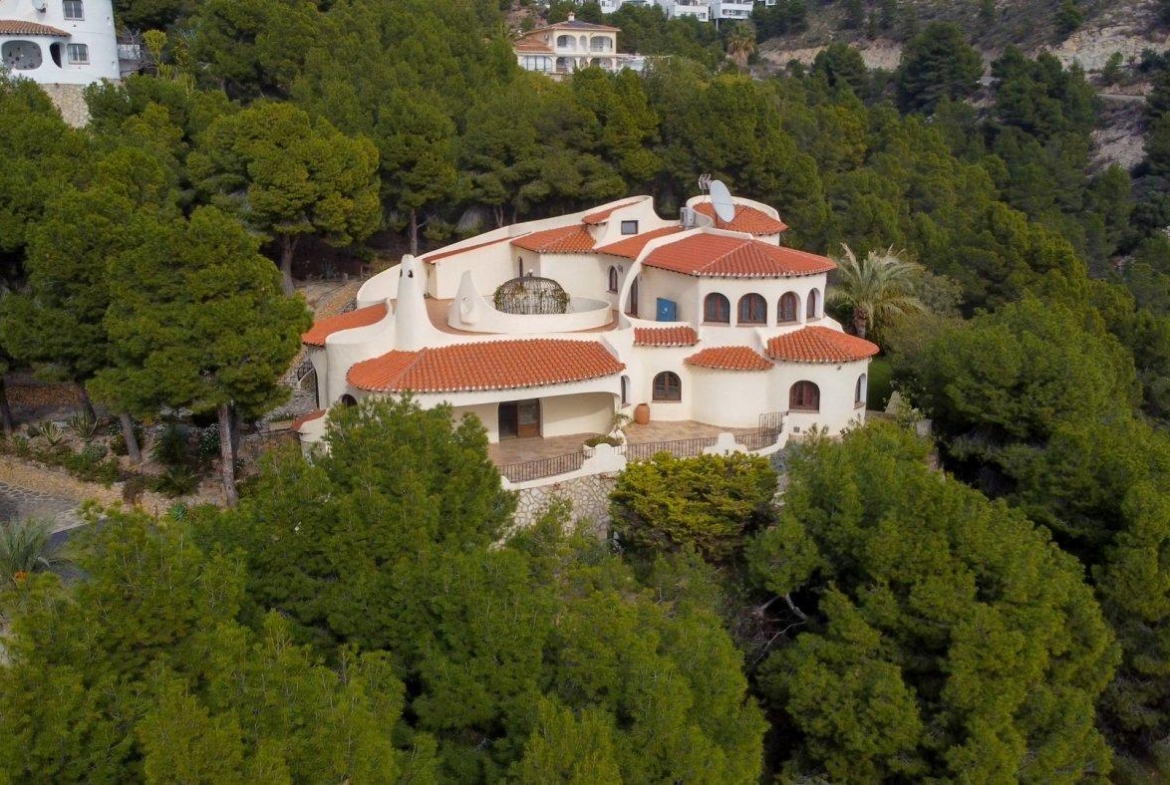 Luxe villa in mediterrane stijl in de Sierra de Altea