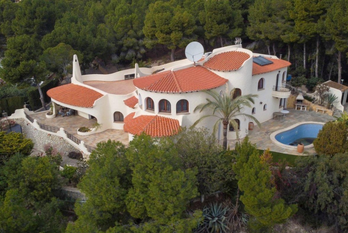 Luxe villa in mediterrane stijl in de Sierra de Altea