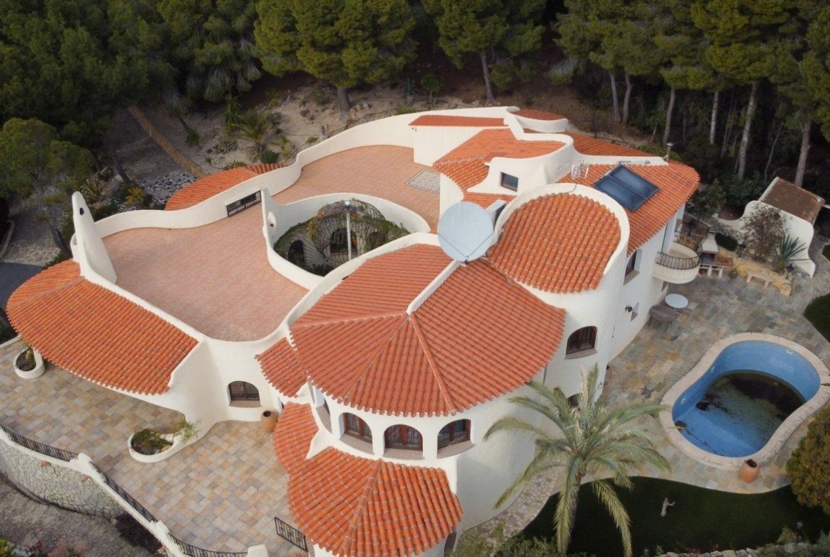 Luxe villa in mediterrane stijl in de Sierra de Altea