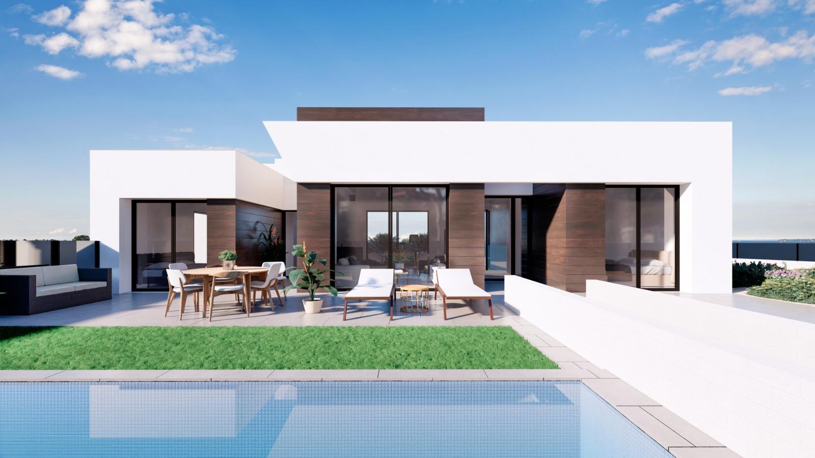 11-1-4 Villa de exclusivo diseño en zona Playa Amerador de El Campello
