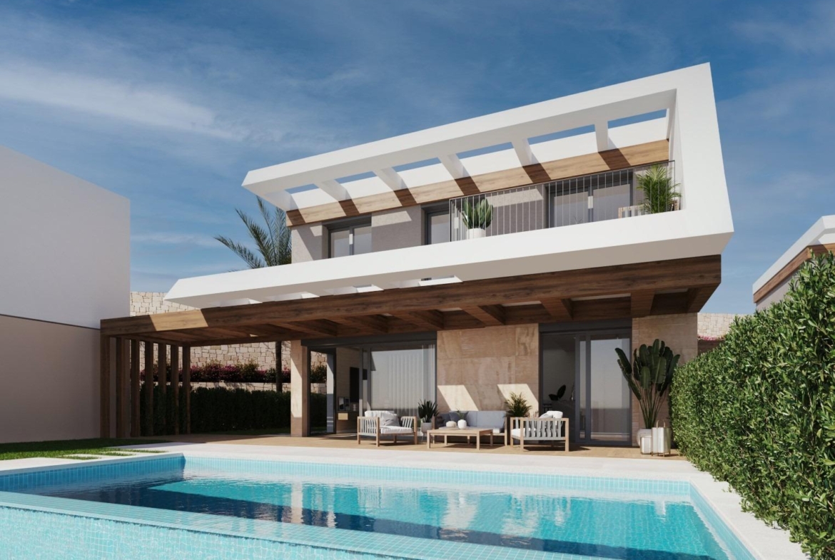 New development of single-family homes in Polop